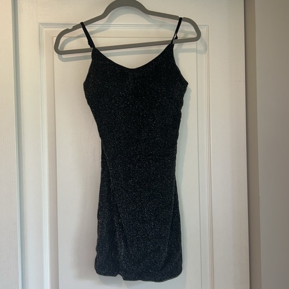 LONG SLEEVE SPARKLY MESH BRAMI DRESS - Picture 3 of 9